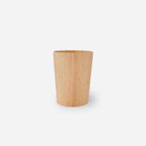poubelle en bois moderne