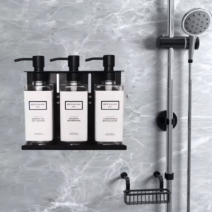 Distributeur de savon mural noir mat